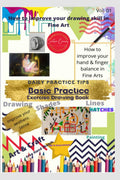 Basic Practice : Daily practice drawing exercise note book