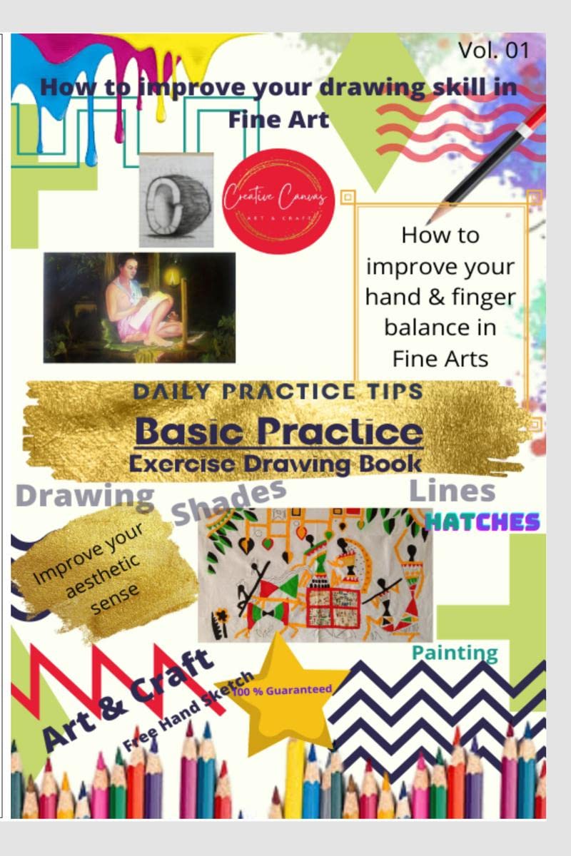 Basic Practice : Daily practice drawing exercise note book