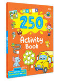 250 Activity Book for Kids: Brain Activity Book for Children | Learning Adventures Colour, Shapes & Match, Trace the Patterns & 