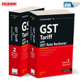 Taxmanns GST Tariff with GST Rate Reckoner [Finance Act 2025]  Twovolume | Authoritative ResourceOffering Updated GST Tarif