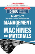 Gullybaba IGNOU CBCS MBA (New) 2nd Sem MMPC09 Management of Machines and Materials in English