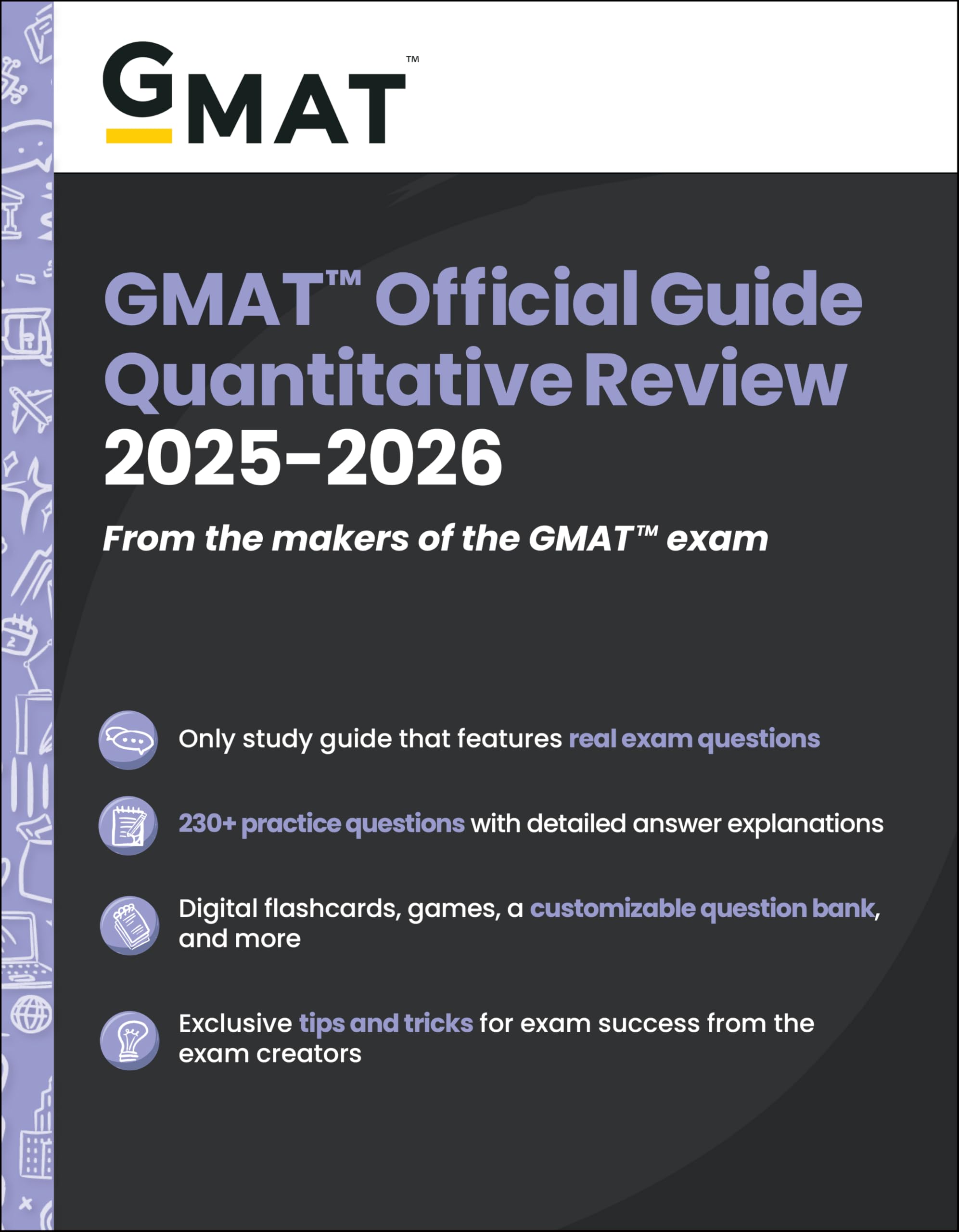 Gmat Official Guide Quantitative Review 2025  2026: Book + Online Question Bank