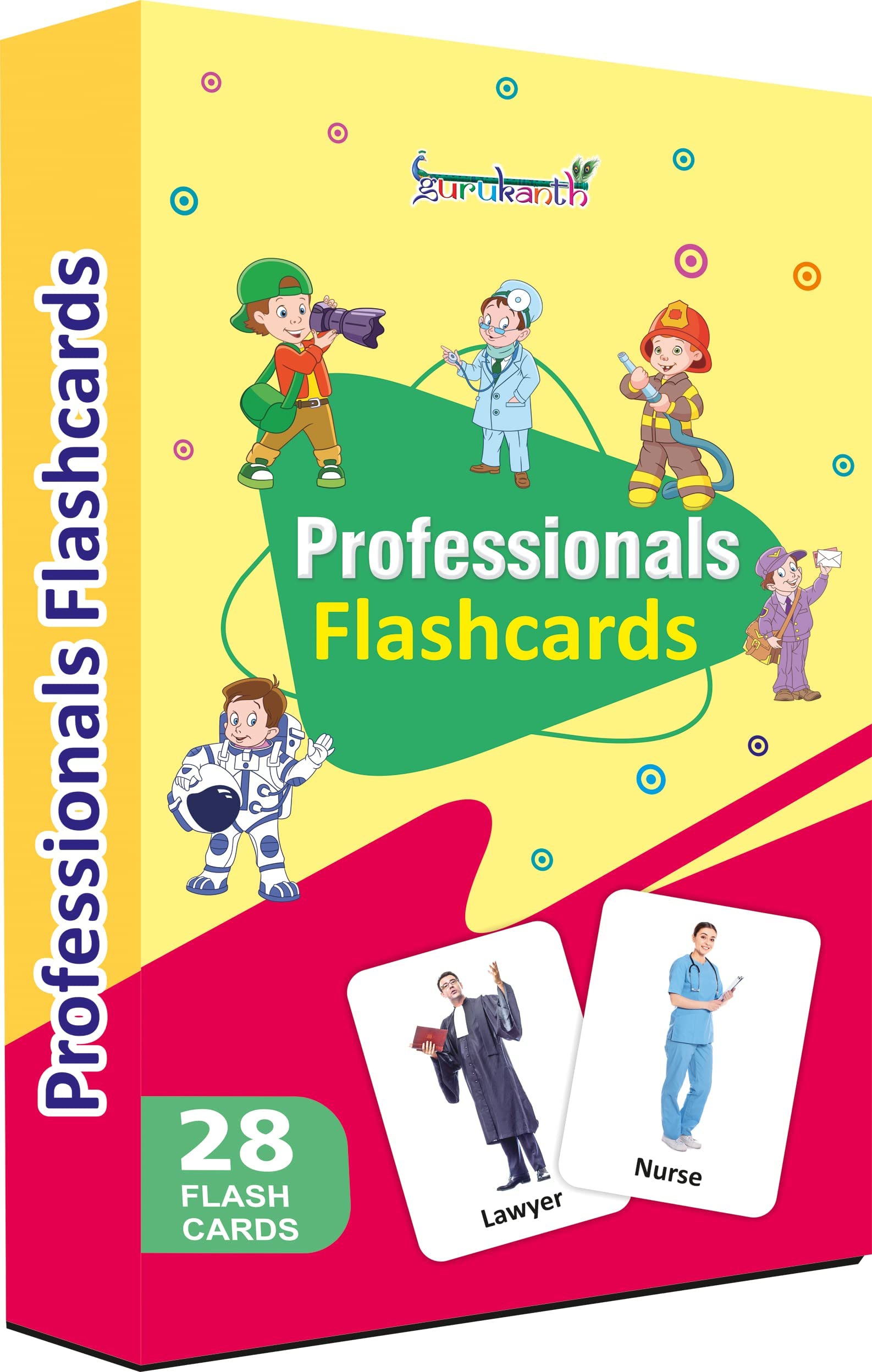 Professions Flash Cards For Kids