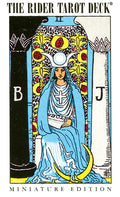 Miniature RiderWaite? Tarot: Compact and Portable Miniature 78Card Tarot with Iconic Pamela Colman Smith Artwork, Essential fo