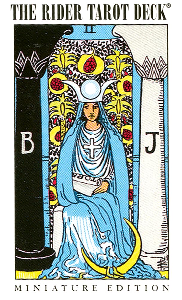 Miniature RiderWaite? Tarot: Compact and Portable Miniature 78Card Tarot with Iconic Pamela Colman Smith Artwork, Essential fo