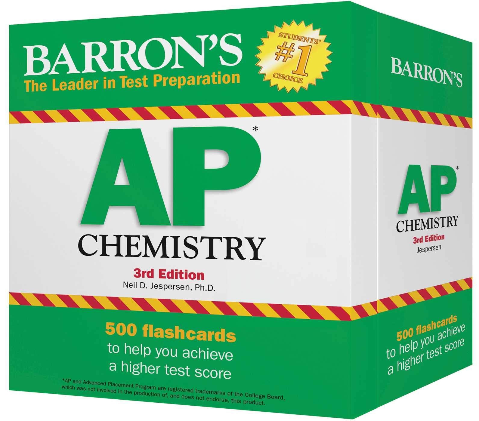 AP Chemistry Flash Cards (Barrons Test Prep)