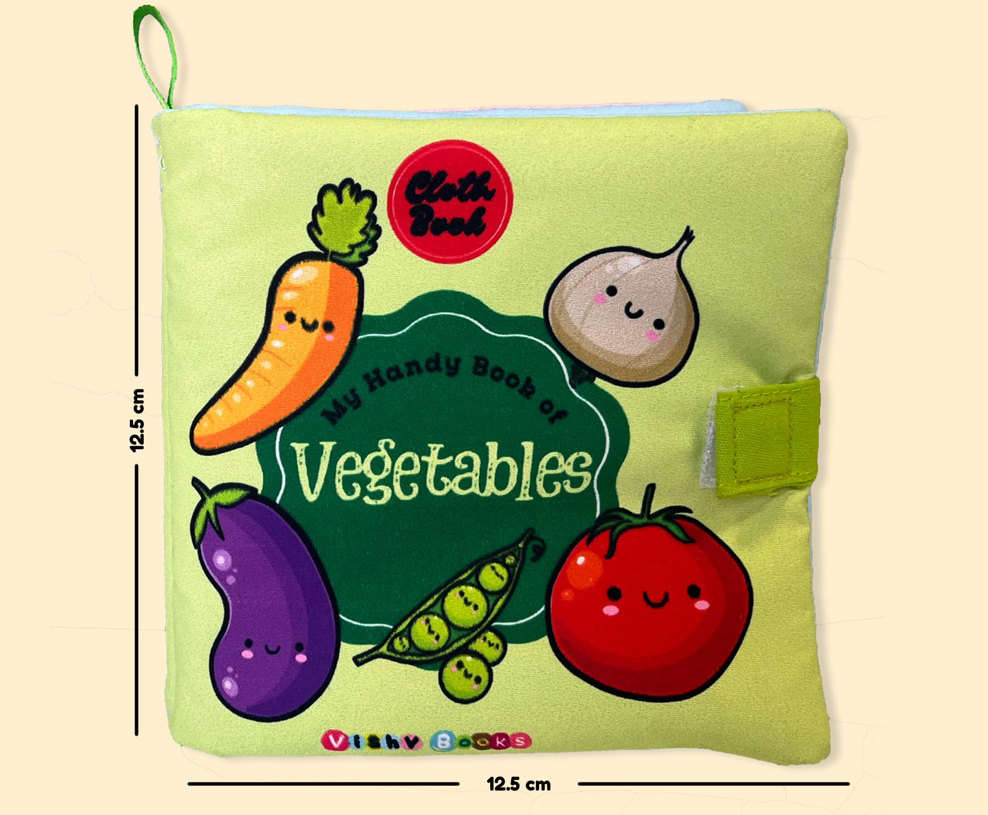 Vishv Books Cloth Book My Handy Book of Vegetables