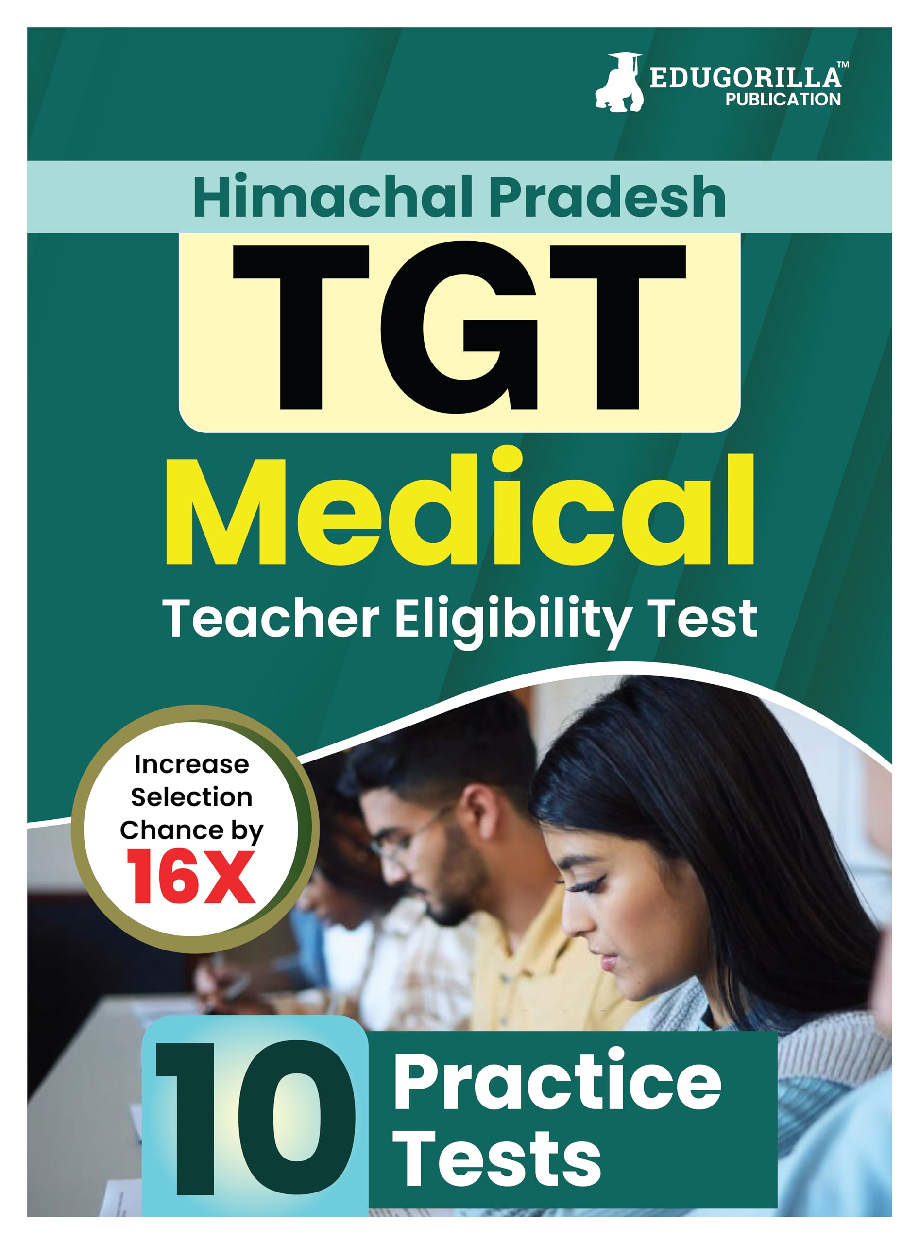 Hp Tgt Medical Exam Book 2024 (English Edition) | Himachal Pradesh  Trained Graduate Teacher | 10 Practice Tests (1500 Solved M