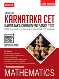 MTG Objective Karnataka CET Mathematics Book For 2025 KCET Exam | KCET Topicwise Comprehensive Theory with 10 Previous Years Sol