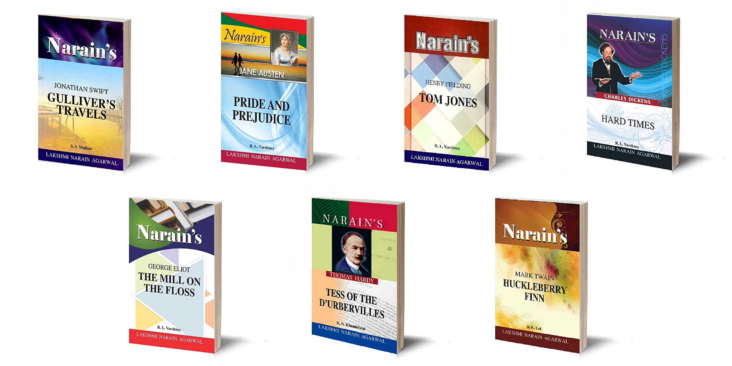 Upsc Civil Services (Ias) Mains Optional Subject English Literature PaperI (SectionB) Combo Set Of 7 Books : GulliverS Trave