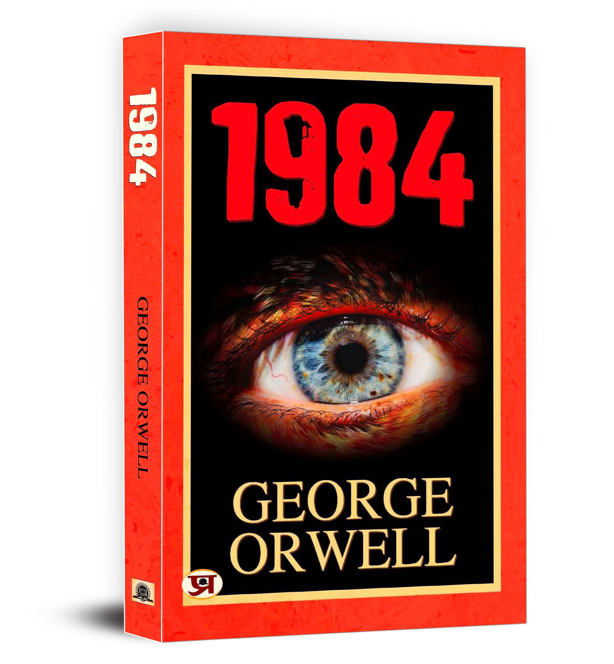 1984 by George Orwell | Dystopian Classic Novel on Freedom, Censorship and Future Society [Premium Paperback  English Edition]