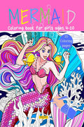 Marmaid Coloring Book For Girls Ages 4  10: 35 Beautiful And Unique Marmaids Illustrations Coloring Pages For Kids Relaxation A