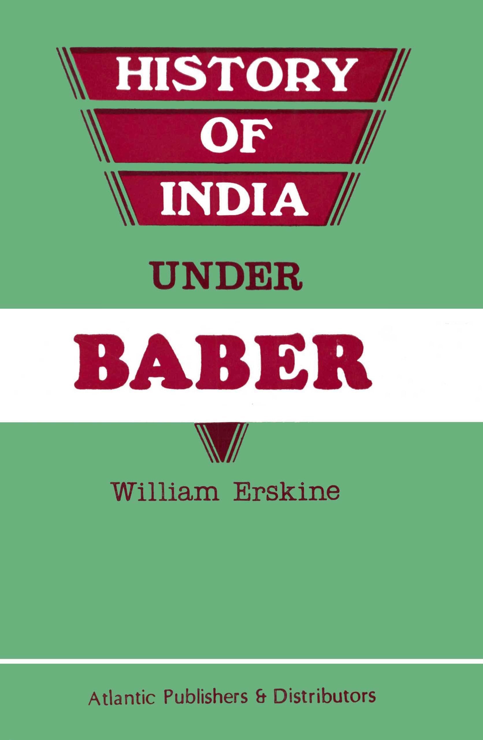 History Of India Under Babur