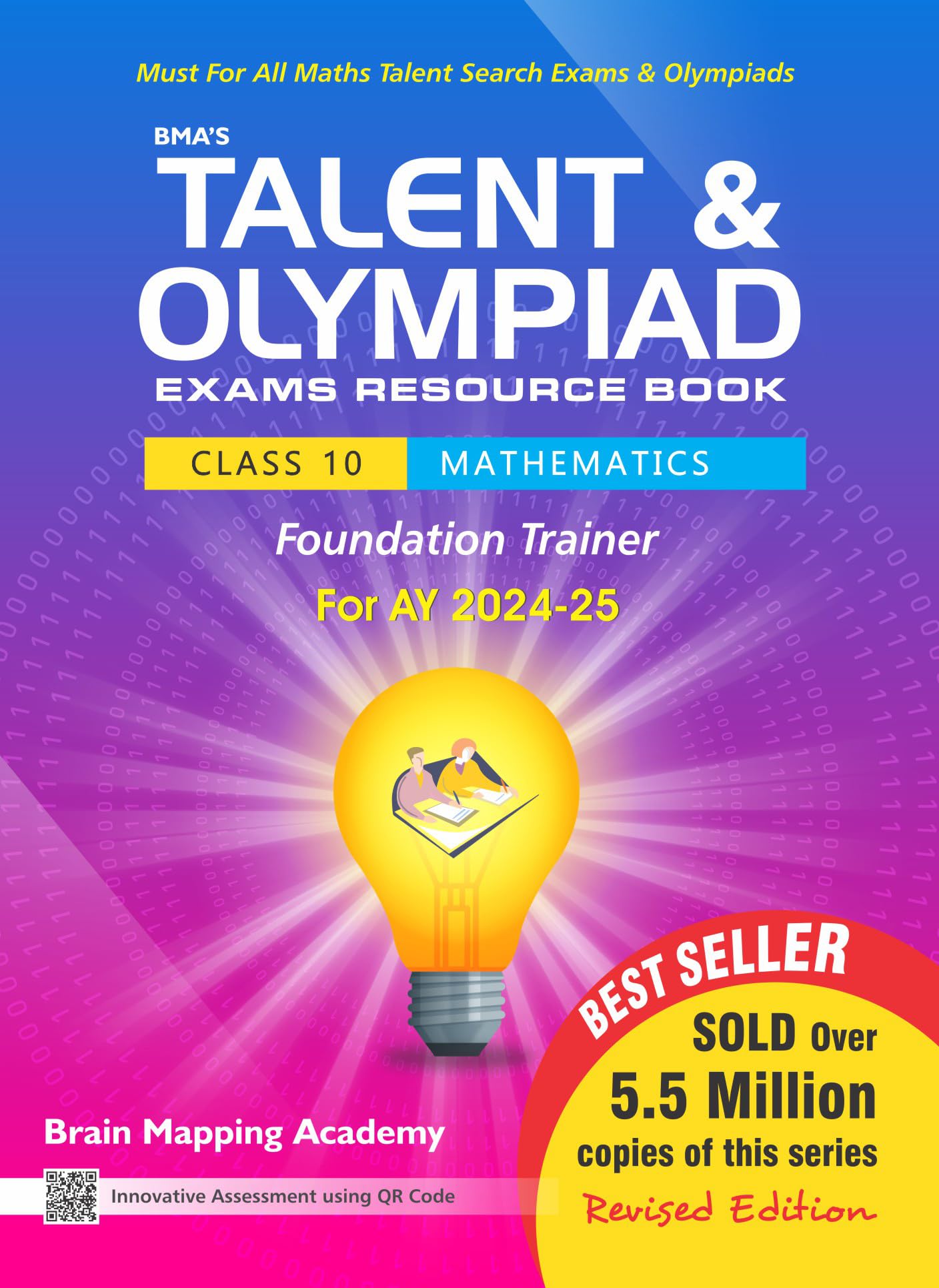 BmaS Talent & Olympiad Exams Resource Book For Class10 (Maths)