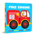 Board Book: Fire Engine Wheel Book  Wheel books for kids  Board Book for Children Age 13 Years