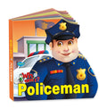 Sawan Presents Who Am I Policeman | DieCut Shape BoardBook