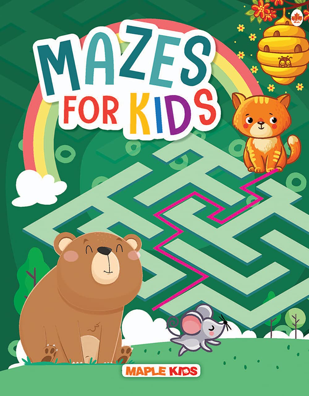 Activity Book for Kids  Mazes  3 Years to 5 Years old  Early Learning  Activity Book for Toddlers, Nursery, Pre School Child