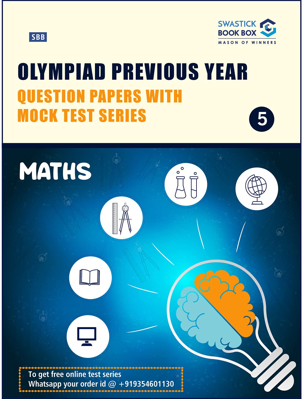 Olympiad Books For Class 5  Previous Year Question Papers and Mock Tests [Maths]