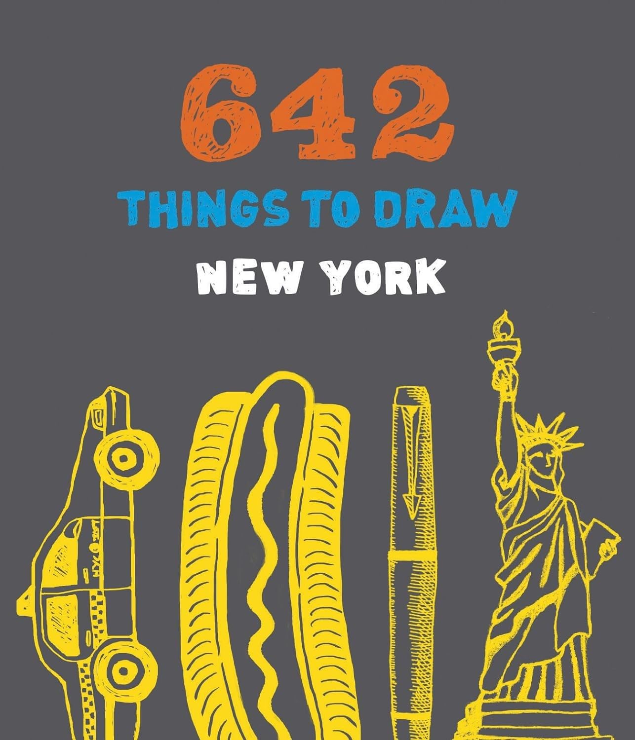 642 Things to Draw: New York (pocketsize)