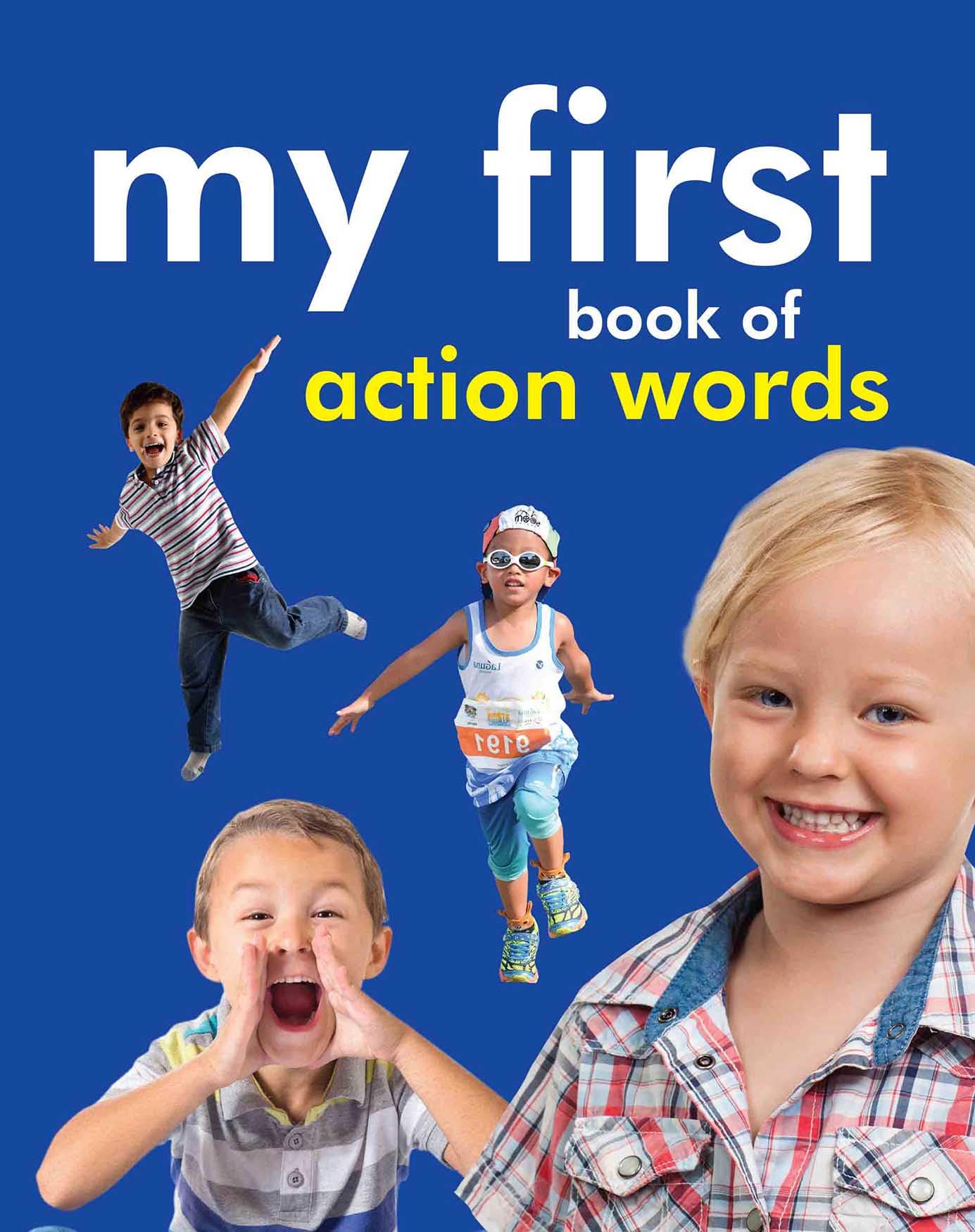 MY FIRST BOOK OF ACTION WORDS [Hardcover] Omkidz