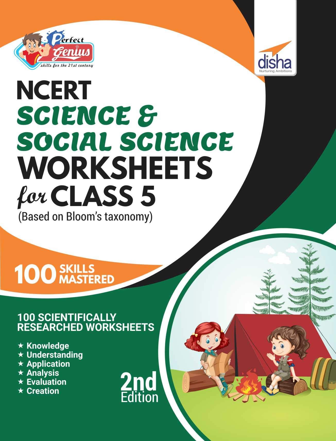 Perfect Genius Ncert Science & Social Science Worksheets For Class 5 (Based On BloomS Taxonomy) 2Nd Edition