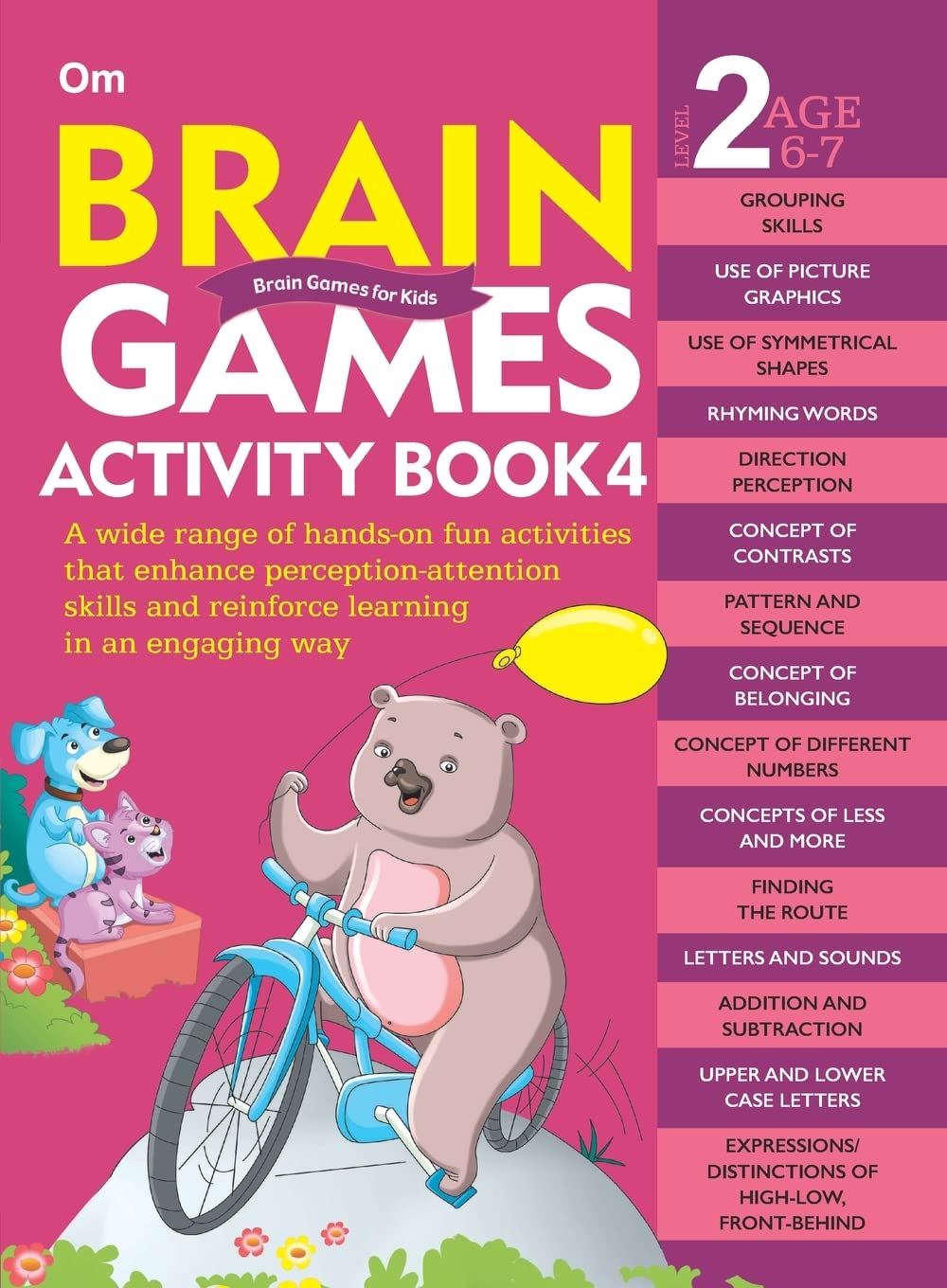 Activity Book : Brain Games for Kids : Brain Games Activity Book Level 2 : Book4
