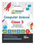 Disha Olympiad Champs Computer Science Class 3 With ChapterWise Previous 13 Year (2013  2025) Questions 5Th Edn | 2026  27 Ex