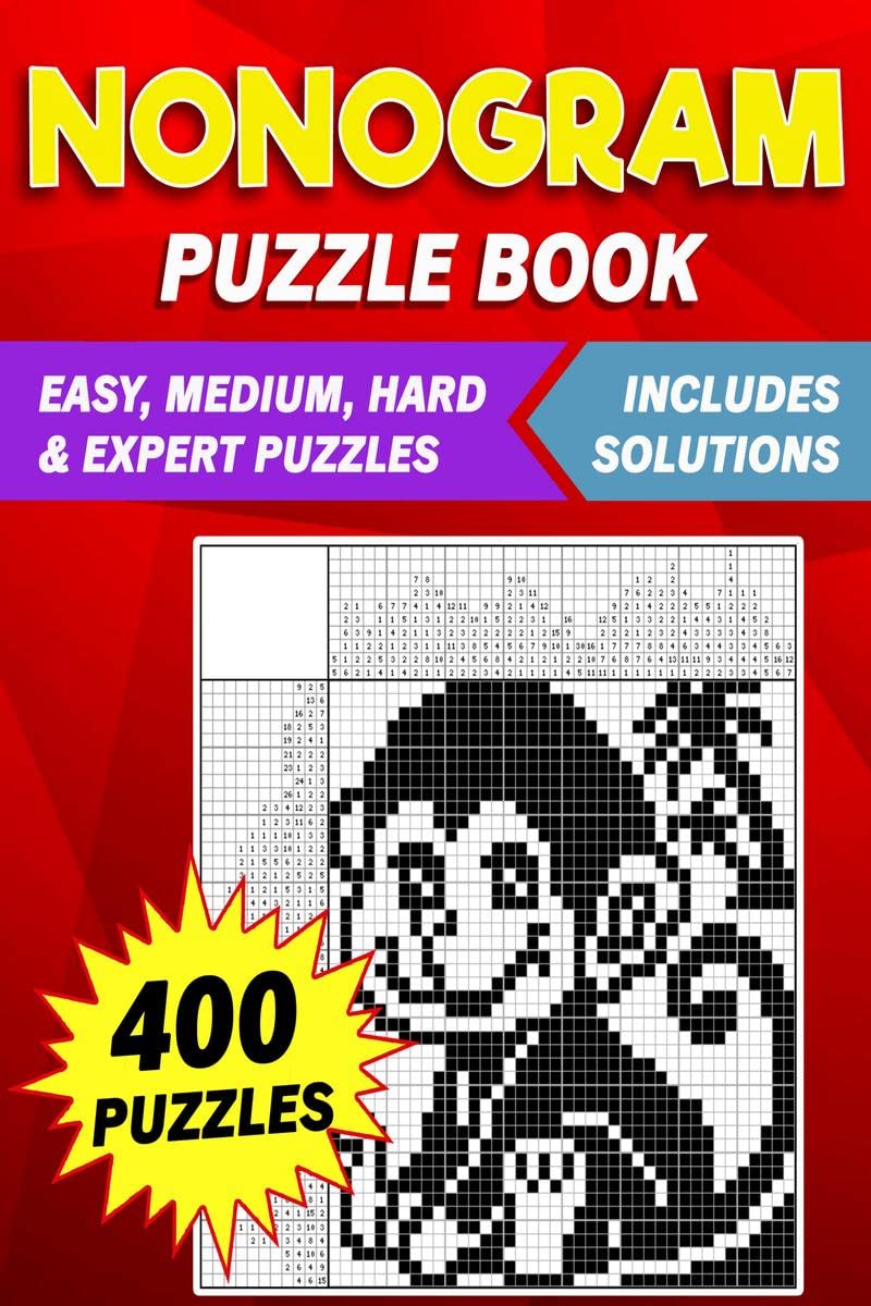 Nonogram Puzzle Book : 400 Challenging Nonograms, A Puzzle Lovers Delight
