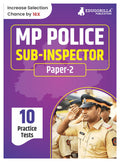 Mp Police Sub Inspector (PaperIi) Recruitment Exam Book 2024 (English Edition)  10 Practice Tests (2000 Solved Mcqs) With Free