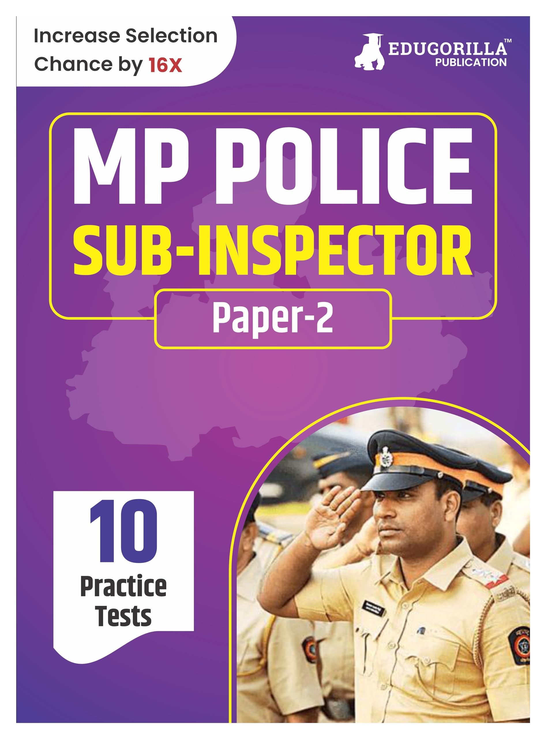 Mp Police Sub Inspector (PaperIi) Recruitment Exam Book 2024 (English Edition)  10 Practice Tests (2000 Solved Mcqs) With Free