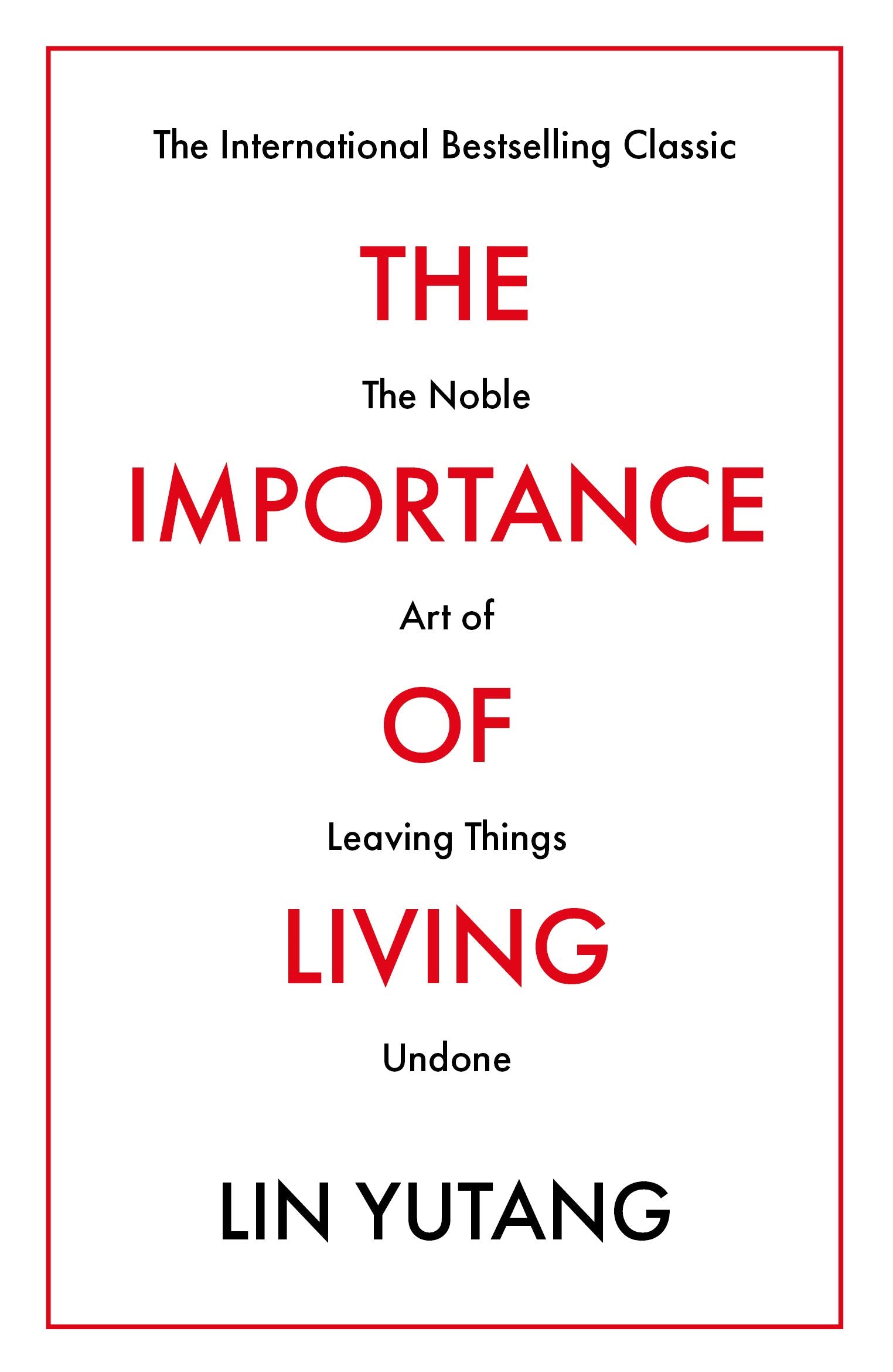 Importance Of Living
