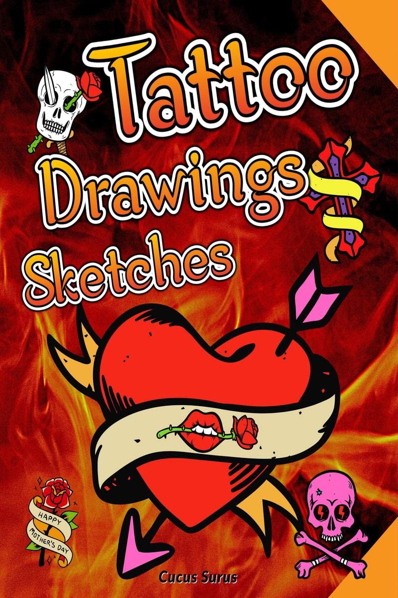 Tattoo Drawings Sketches : Minimalist Sketchbook Graffiti Workbook