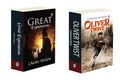 Oliver Twist and Great Expectations : Classic Literature Gift Set, English literature legacy novels, Industrial revolution era 