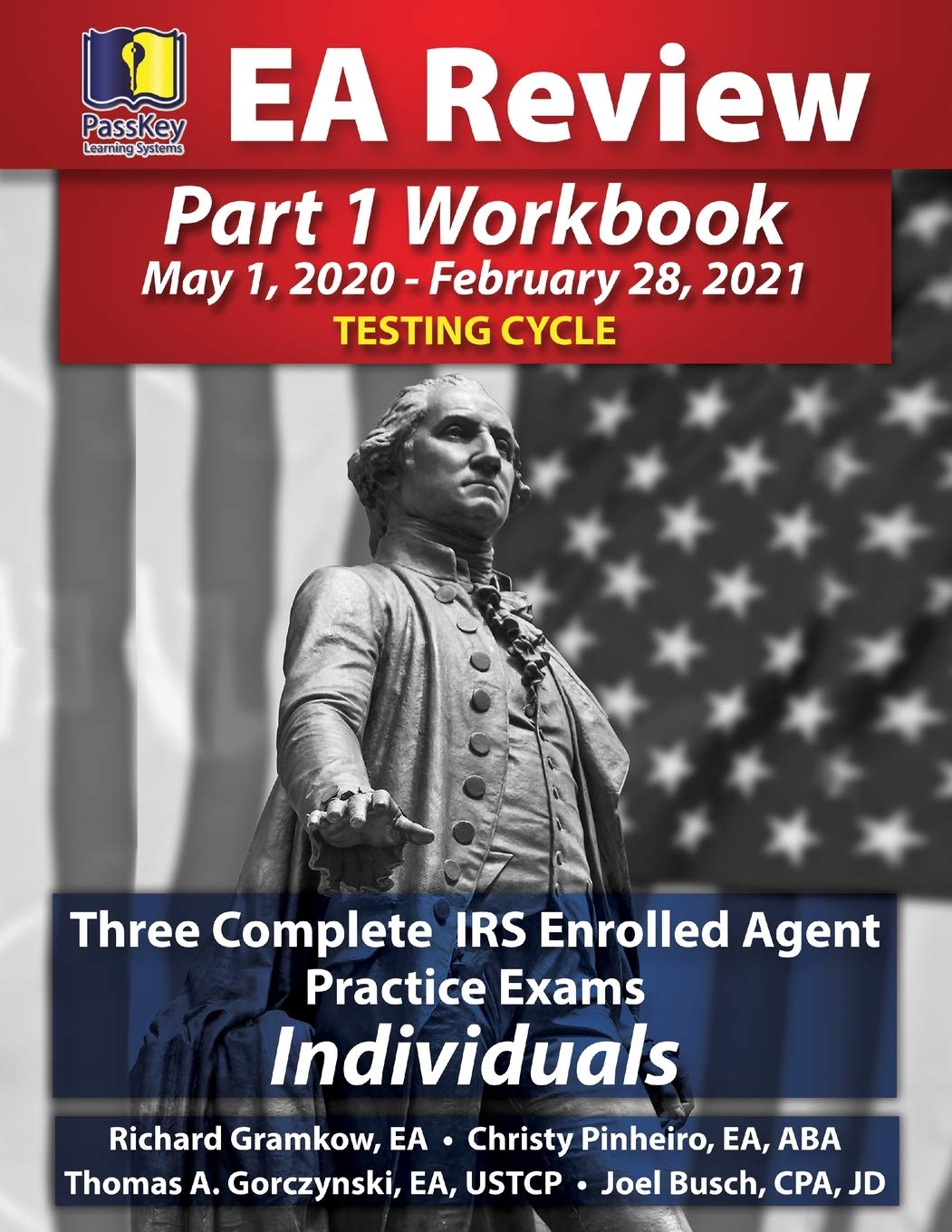 PassKey Learning Systems EA Review Part 1 Workbook: Three Complete IRS Enrolled Agent Practice Exams for Individuals (May 1, 202
