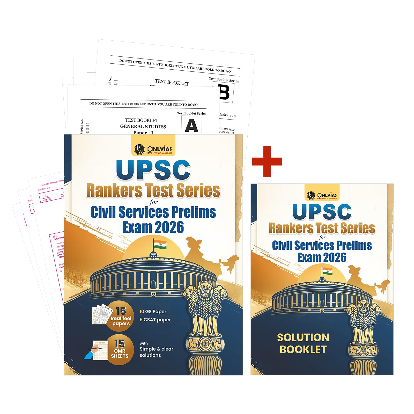 PW 15 UPSC Rankers Test Series 2026 Verified & Curated By Expert Faculties For Civil Services Prelims Exam | 15 Real Feel Papers