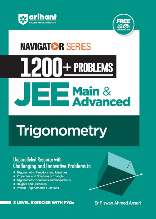 (Old Edition) Arihant Navigator Series 1200+ Problems for JEE Main & Advanced Trigonometry | For Exam Exam 202526 (Navigator Se