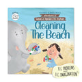 Cleaning the Beach: Story Book for Kids about Protecting the Environment, Responsibility, & Working Together by SAM & MI | Join 
