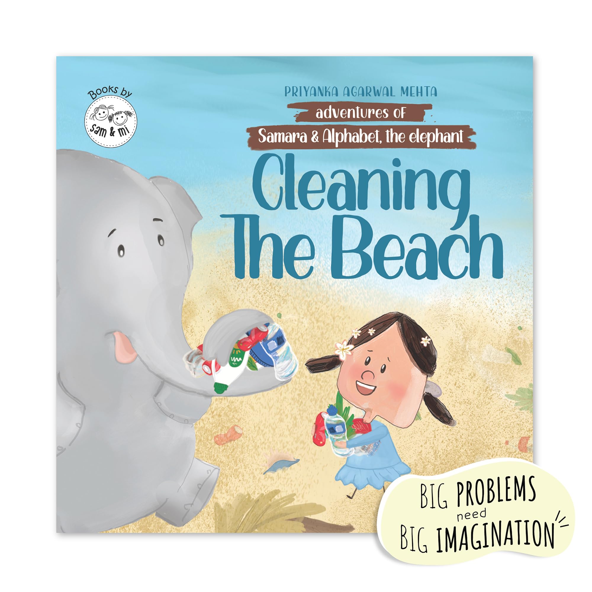 Cleaning the Beach: Story Book for Kids about Protecting the Environment, Responsibility, & Working Together by SAM & MI | Join 