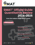 GMAT Official Guide Quantitative Review 20242025: Book + Online Question Bank