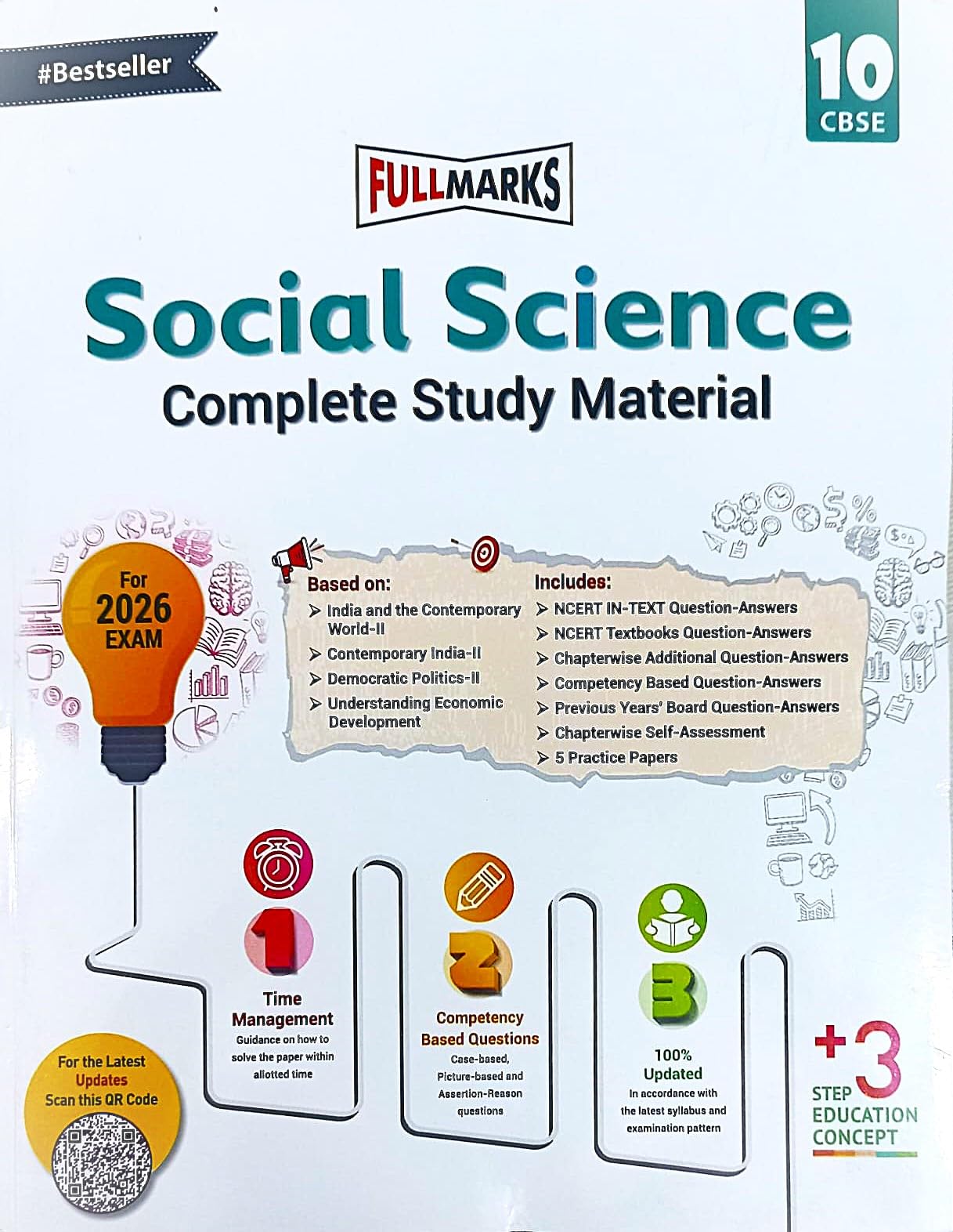 (Old Edition) FullMarks Social Science Complete Study Material CBSE 10