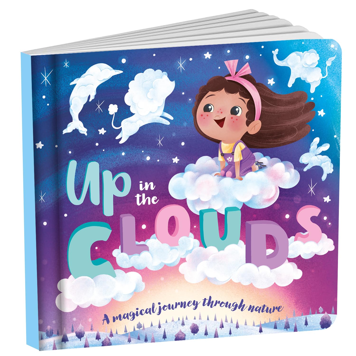 Up in The Clouds | Cased Storybooks for Kids | Board Books for 3 to 6 Year Old Kids