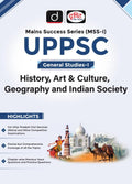Uppsc (MssI) History, Art & Culture, Geography And Indian Society 1St Edition | Drishti Ias | Uttar Pradesh Government Exam Boo