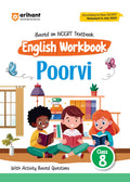 Arihant English Workbook Poorvi Class 8 | NCERT Textbook Based 2025 Edition | English Grammar, Reading, Writing & Literature Pra