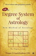 Gk Win Degree System Of Astrology : New Method Of Astrology