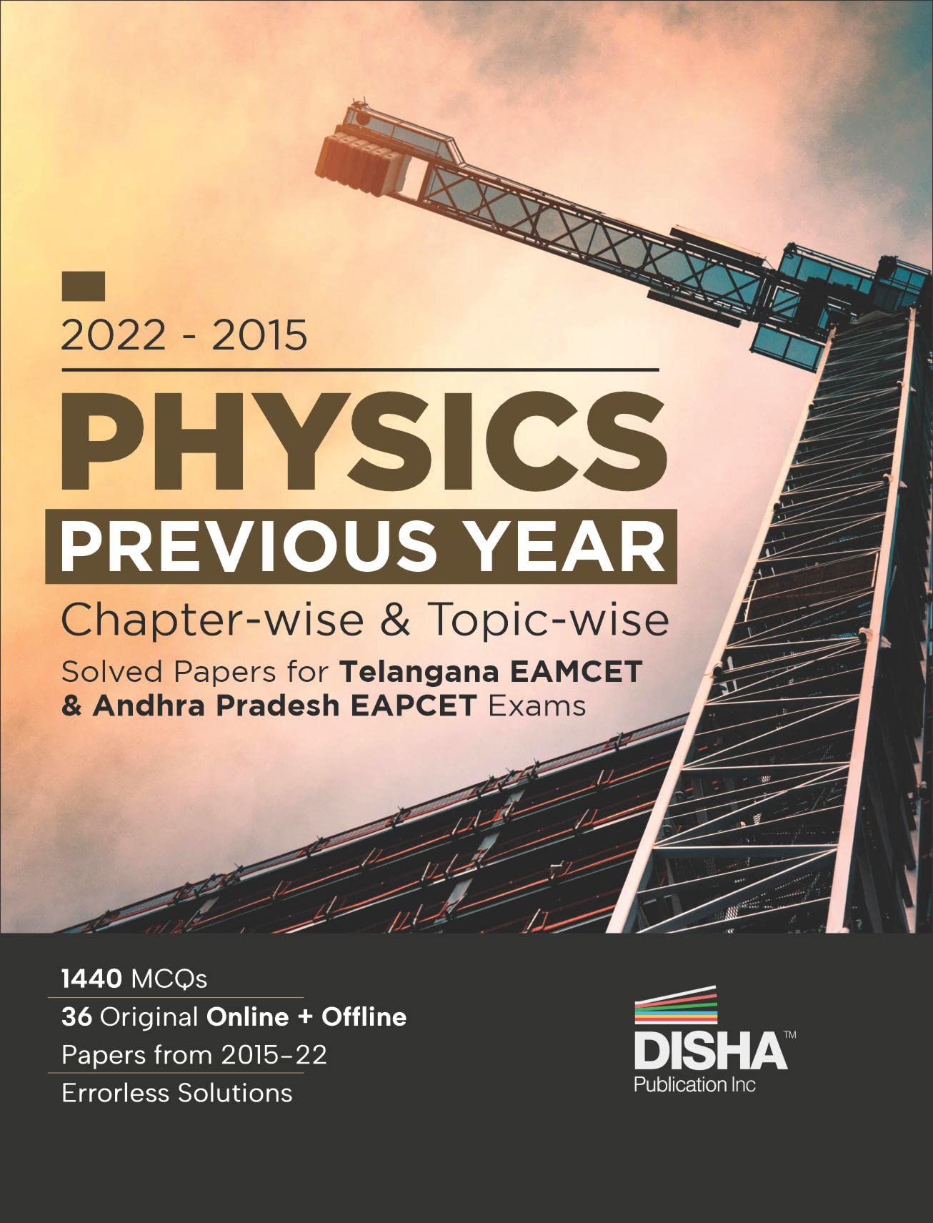 2022  2015 Physics Previous Year ChapterWise & TopicWise Solved Papers For Telangana Eamcet & Andhra Pradesh Eapcet Exams|Phy