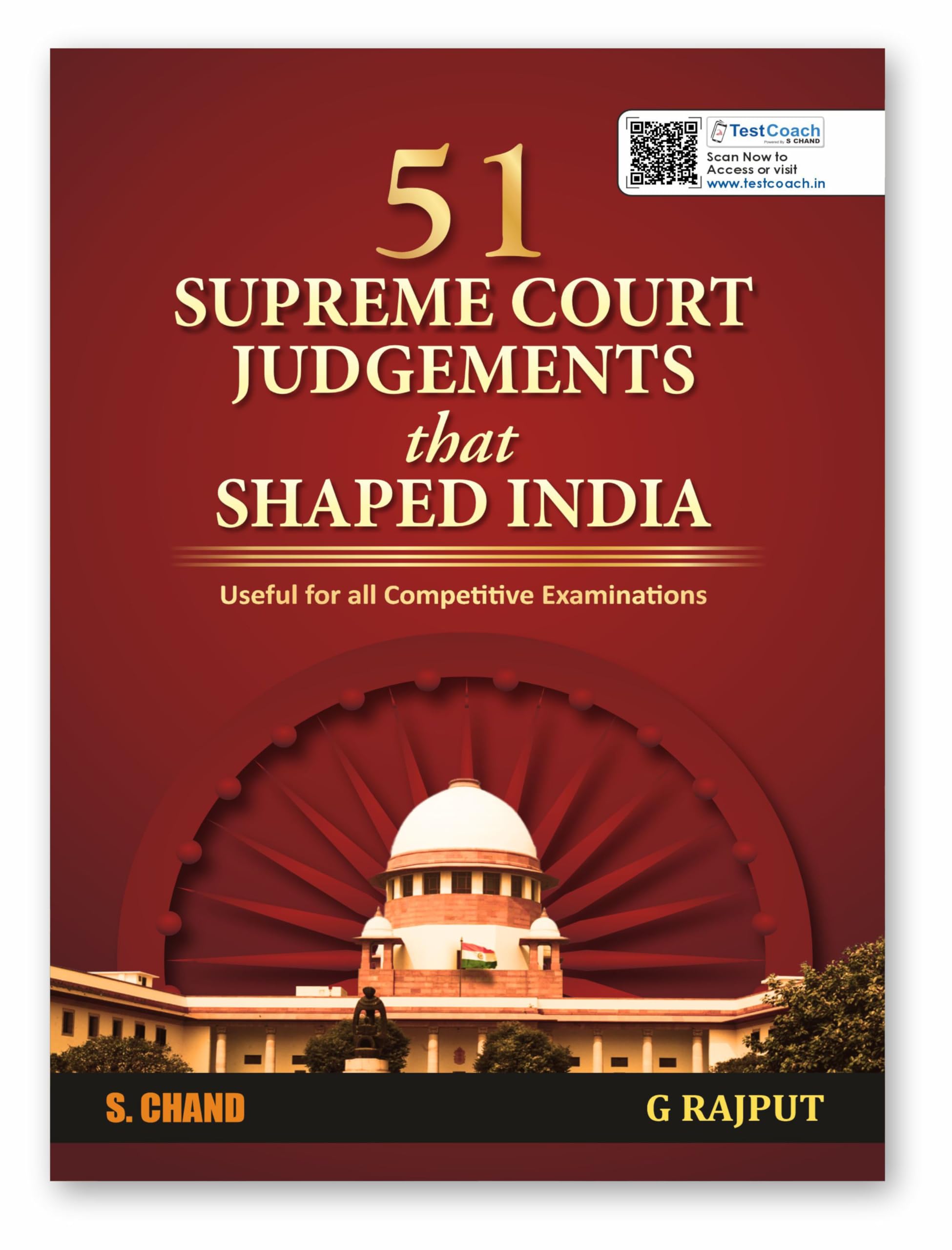51 Supreme Court Judgements that Shaped India (In English) | Law Supreme Court of India | Important Landmark Judgement Book | fo