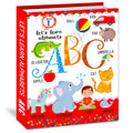 Hello Friend Books Lets Learn Giant Board Book: Alphabets ABC  Large Board Book with Beautifully Illustrated Images for Child
