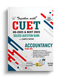 Together With CUET UG Entrance Exam Books 202526 Accountancy Solved Question Bank With Sample Paper