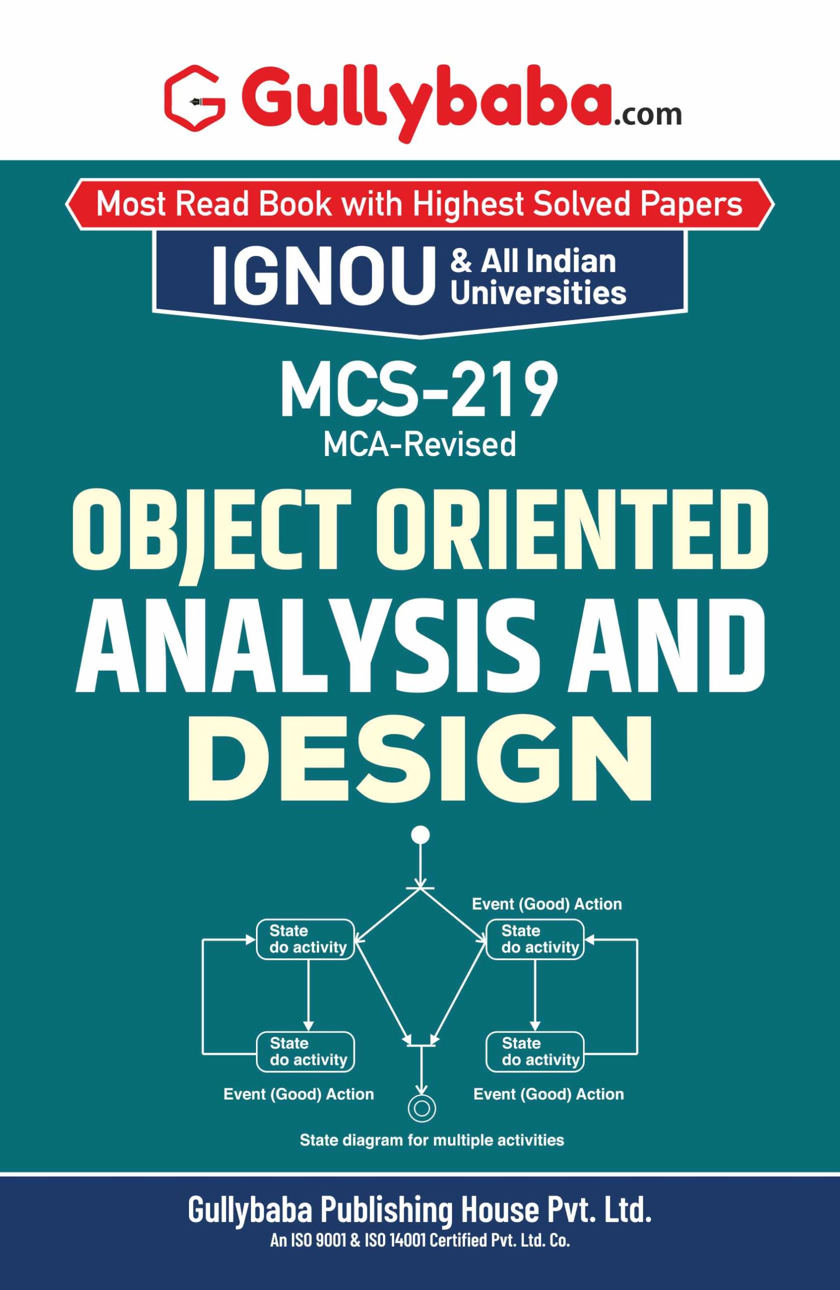 Gullybaba IGNOU MCA (Revised) 2nd Sem MCS219 Object Oriented Analysis and Design in English