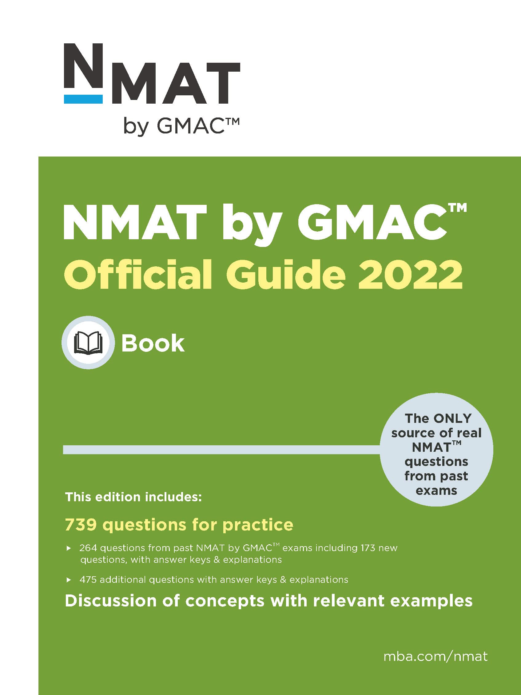 NMAT by GMAC Official Guide 2022
